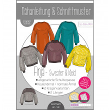 Schnittmuster Kibadoo Damen-Sweater Finja