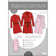 Schnittmuster Kibadoo Wickelmantel Laina