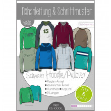 Schnittmuster Kibadoo Mix&Match Sweater/Hoodie Herren