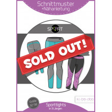 Schnittmuster Kibadoo Sporttights Damen