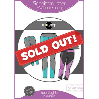 Schnittmuster Kibadoo Sporttights Damen