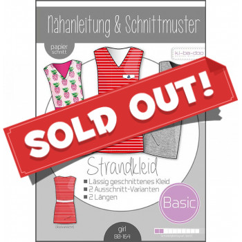 Schnittmuster Kibadoo Basic-Strandkleid Kinder