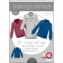 Schnittmuster Kibadoo Damen-Sweater Vivi