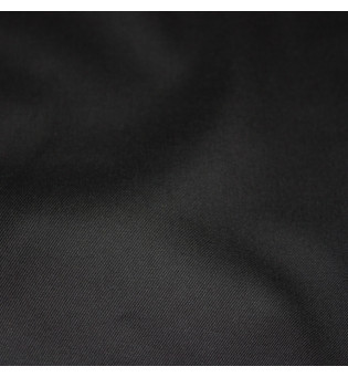Reststück 44 cm Stretch-Gabardine schwarz