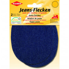 Jeans-Flecken dunkelblau