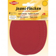 Jeans-Flecken rot