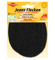 Jeans-Flecken schwarz