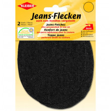 Jeans-Flecken schwarz