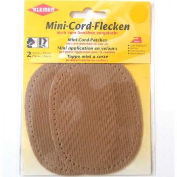 Cord-Flecken beige