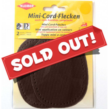 Cord-Flecken braun