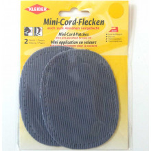 Cord-Flecken grau
