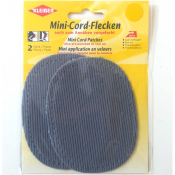 Cord-Flecken grau