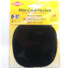 Cord-Flecken schwarz