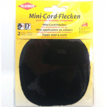 Cord-Flecken schwarz