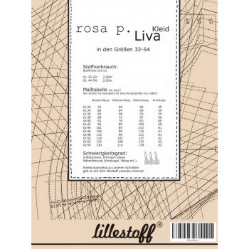 Schnittmuster Kleid Liva