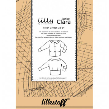 Schnittmuster Jacke Clara