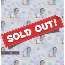 Jersey Sasha and shy Alien Edward watercolor