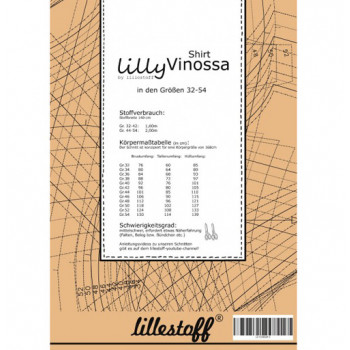 Schnittmuster T-Shirt Vinossa