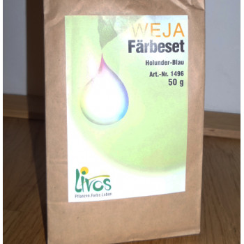 Stoff-Färbeset Baumwolle/Leinen holunderblau