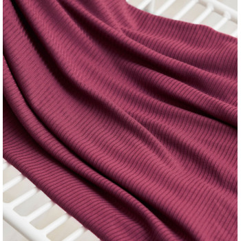 Derby Ribbed Tencel-Jersey cherry