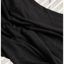 Derby Ribbed Tencel-Jersey black