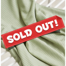 Reststück 40 cm Derby Ribbed Tencel-Jersey soft mint