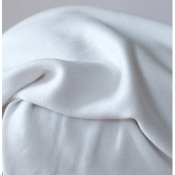 Reststück 70 cm Soft Lima Knit bright white