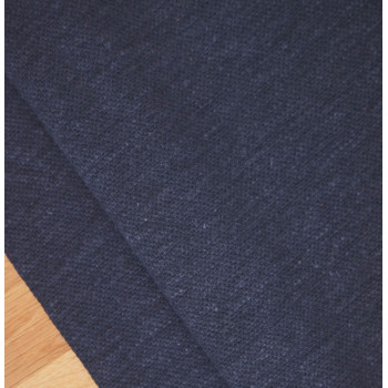 Pilu Tencel/Leinen-Jersey dark navy