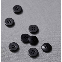 Knopf Steinnuss 15 mm black
