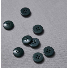 Knopf Steinnuss 15 mm emerald