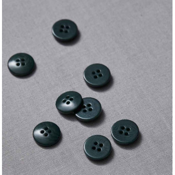 Knopf Steinnuss 15 mm emerald