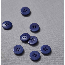 Knopf Steinnuss 15 mm lapis