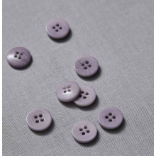 Knopf Steinnuss 15 mm purple haze