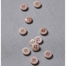Knopf Steinnuss 11 mm powder pink