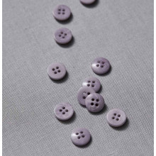 Knopf Steinnuss 11 mm purple haze