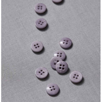 Knopf Steinnuss 11 mm purple haze