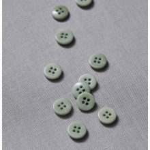 Knopf Steinnuss 11 mm soft mint