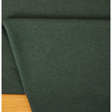 Ripp-Bündchen Tencel/Baumwolle deep green