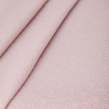 Tencel-Jacquard Ruby powder pink