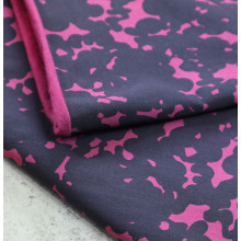 Sava Tencel/Baumwoll-Kuschelsweat Cloudy dark navy/cherry