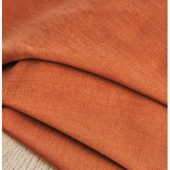 Sera Webstoff Tencel/Baumwolle rust