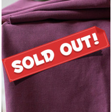 Reststück 65 cm Tencel-Stretch-Twill maroon