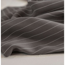 Tencel-Piqué Pin Stripe grey