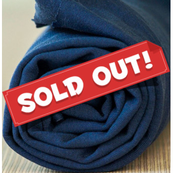 Reststück 36 cm Tencel-Jersey blueberry