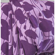 Viskose-Crepe Poppy Shade mauve