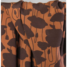 Viskose-Crepe Poppy Shade pecan
