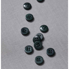 Knopf Steinnuss 11 mm emerald