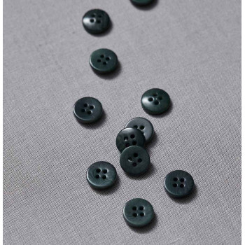 Knopf Steinnuss 11 mm emerald