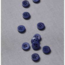 Knopf Steinnuss 11 mm lapis