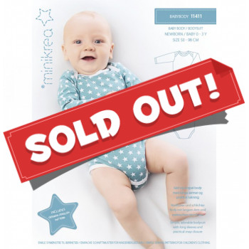 Minikrea Schnittmuster Babybody
